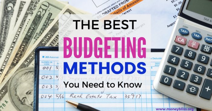 Budgeting methods need know money article