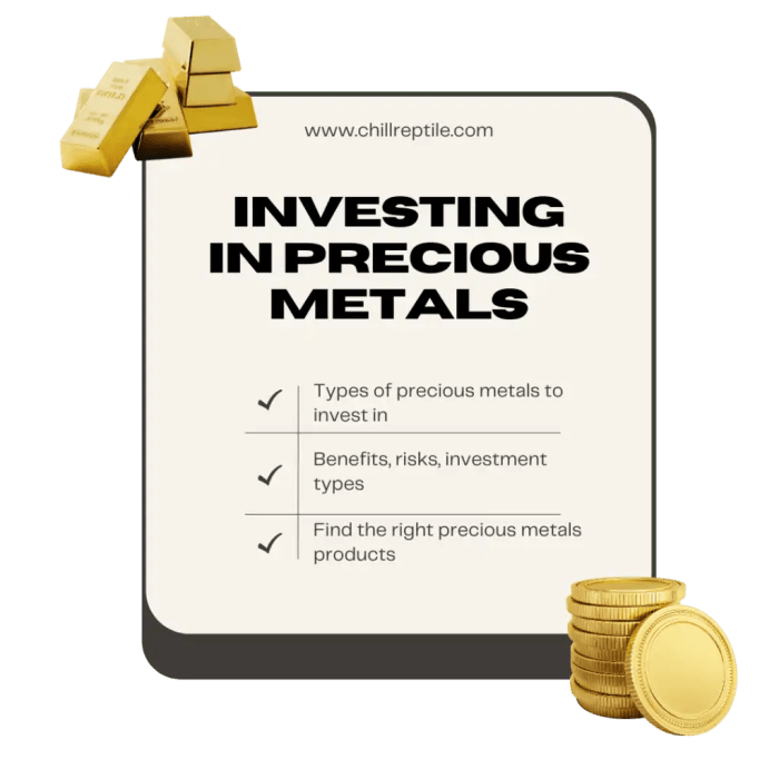 Precious metals investing